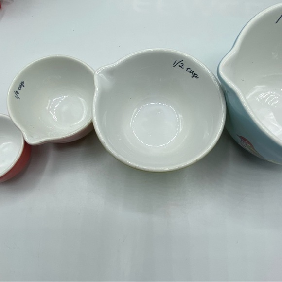 Anthropologie Measure Up Bird Ceramic Cups - Picture 8 of 10